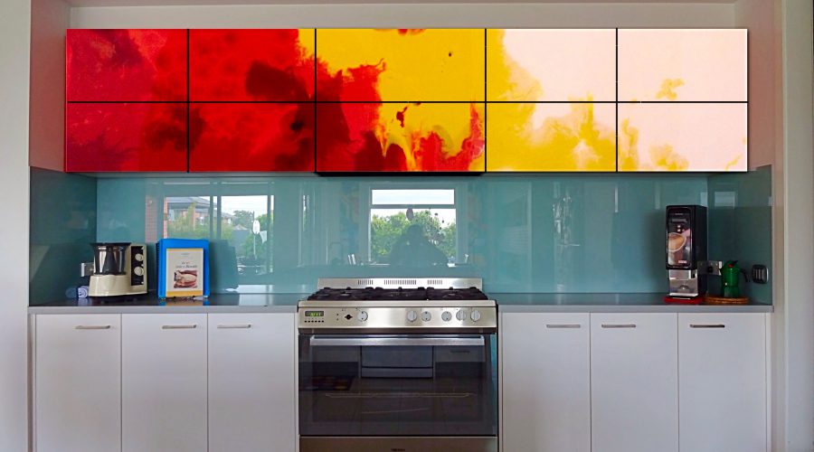 Proposal Of Artistic Resin: Kitchen